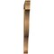 Ekena Millwork Funston Traditional Rough Sawn Bracket, Western Red Cedar, 4"W x 48"D x 48"H BKT04X48X48FST01RWR - alternate 2